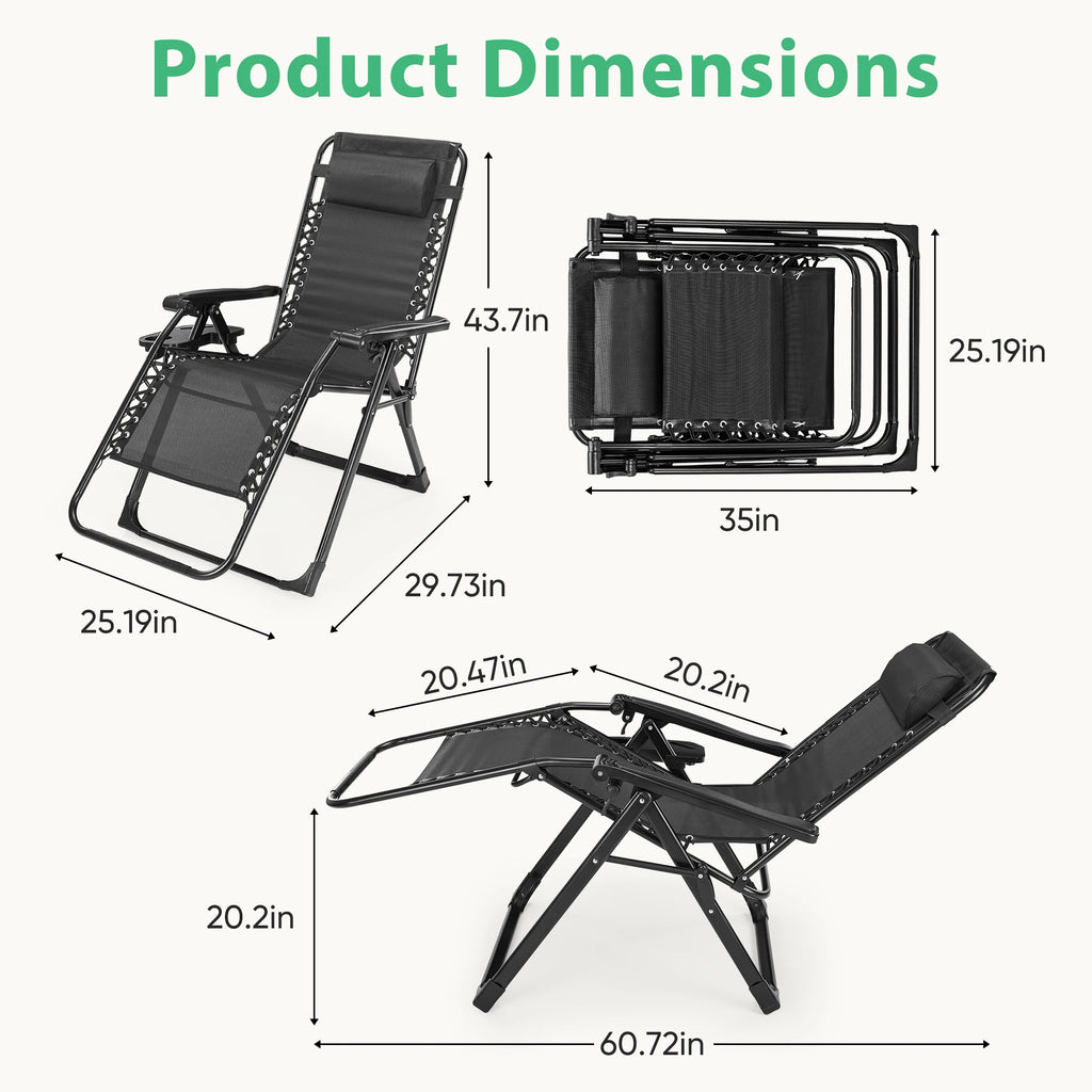 Zero Gravity Recliner.