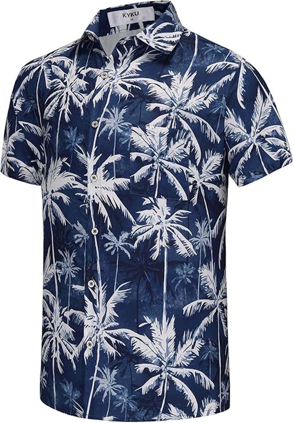 Men's Hawaiian shirt from Your Outdoors n' More featuring vibrant tropical print and short sleeves.