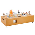 56'' Low Propane Fire Table with Groove.
