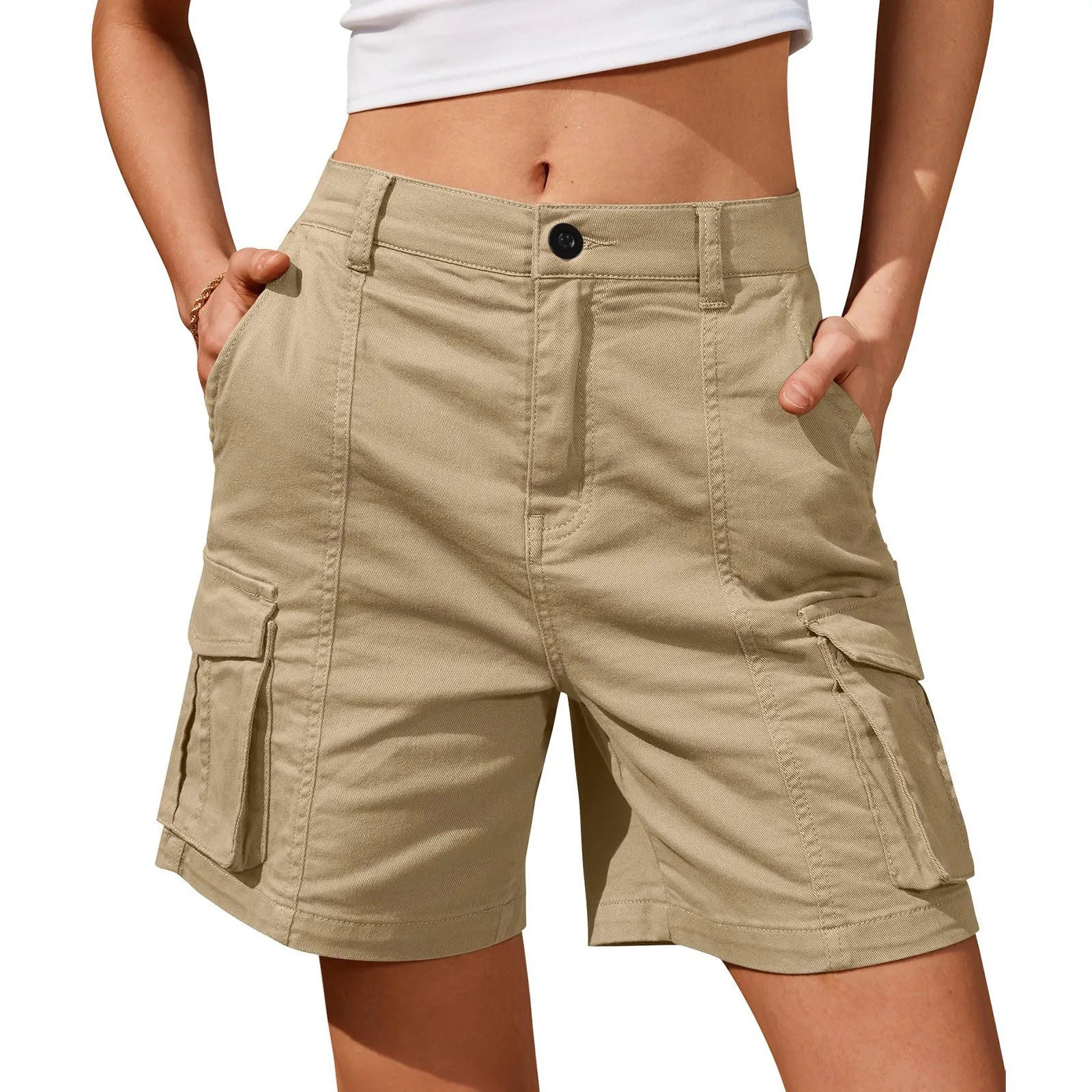 Women Cargo Shorts.