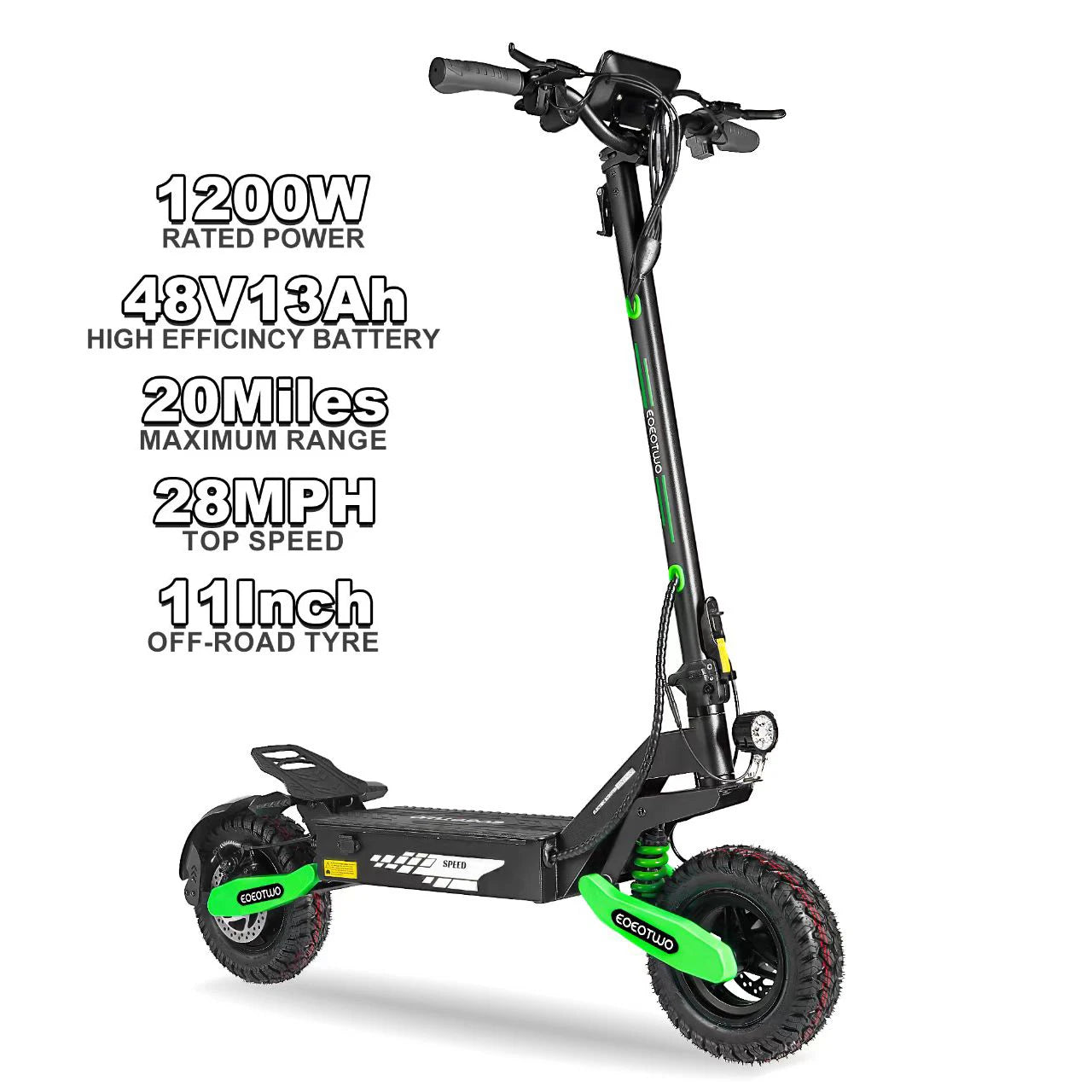 1200 W Off Road Electric Scooter.