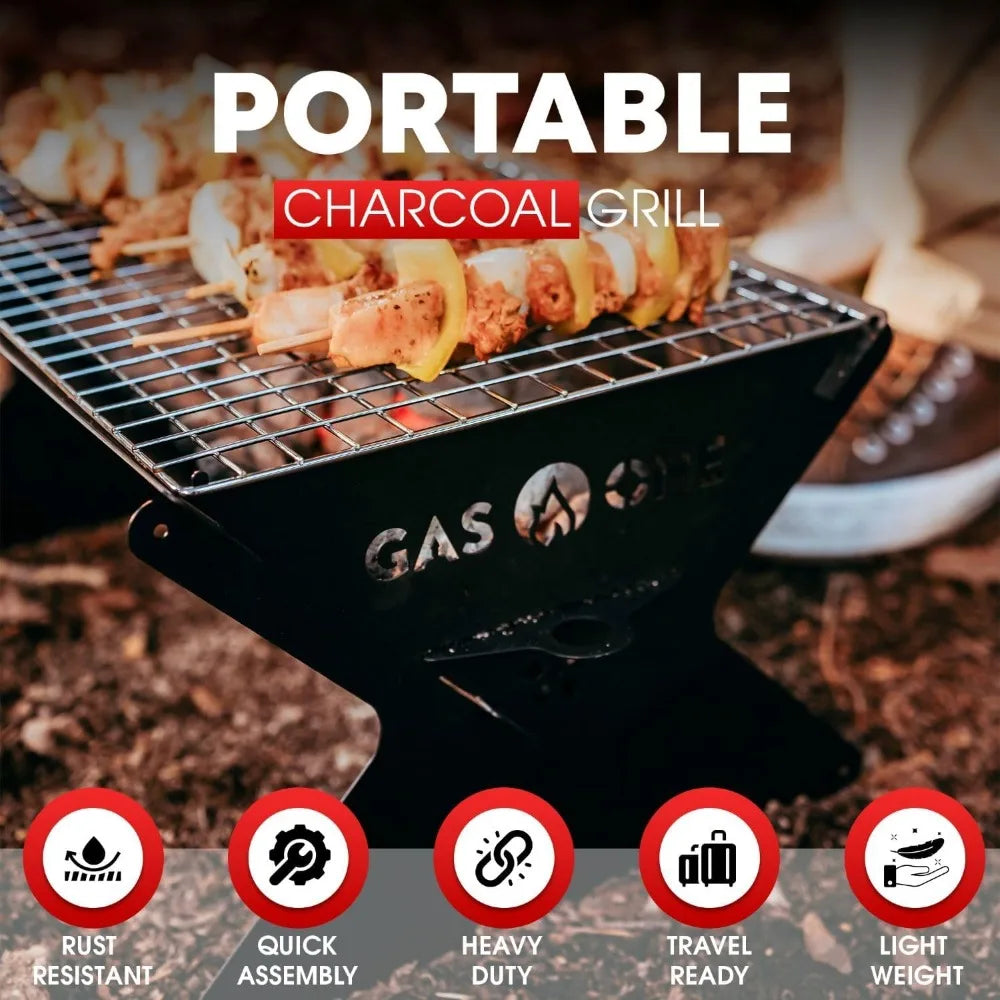15 Inch Foldable Charcoal Grill.