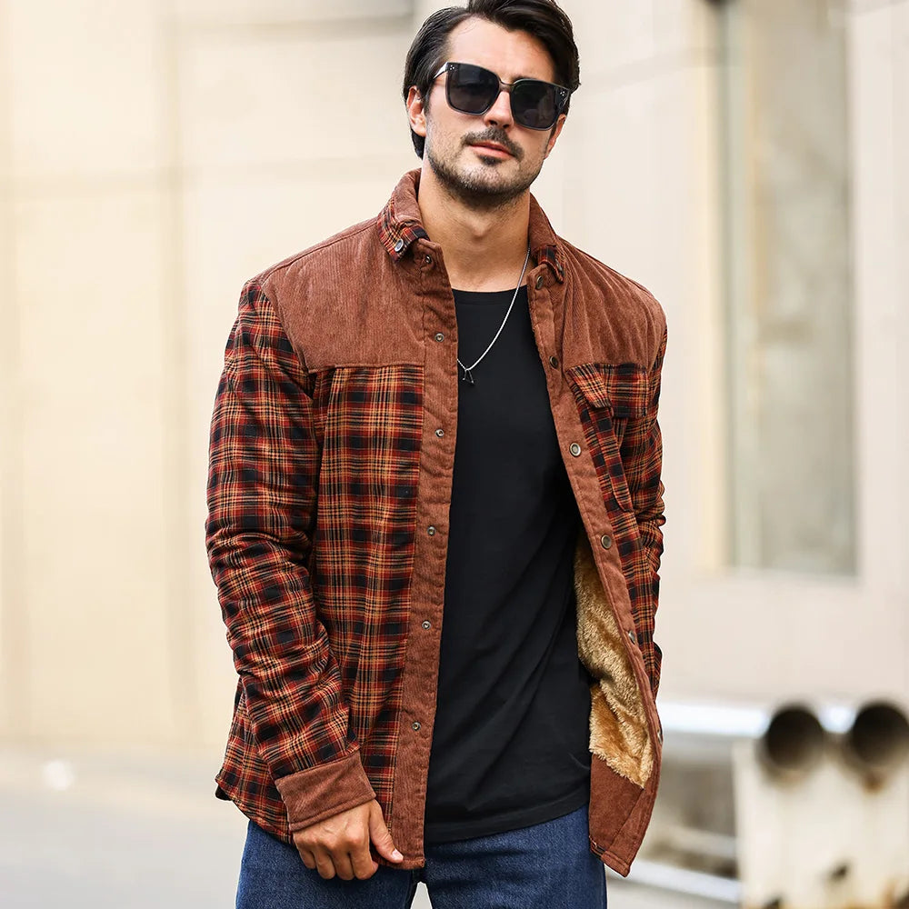 Men's outdoor jacket from Your Outdoors n' More, featuring a durable fabric and full zipper, ideal for outdoor adventures.