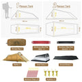 Waterproof Backpacking Tent for Camping.
