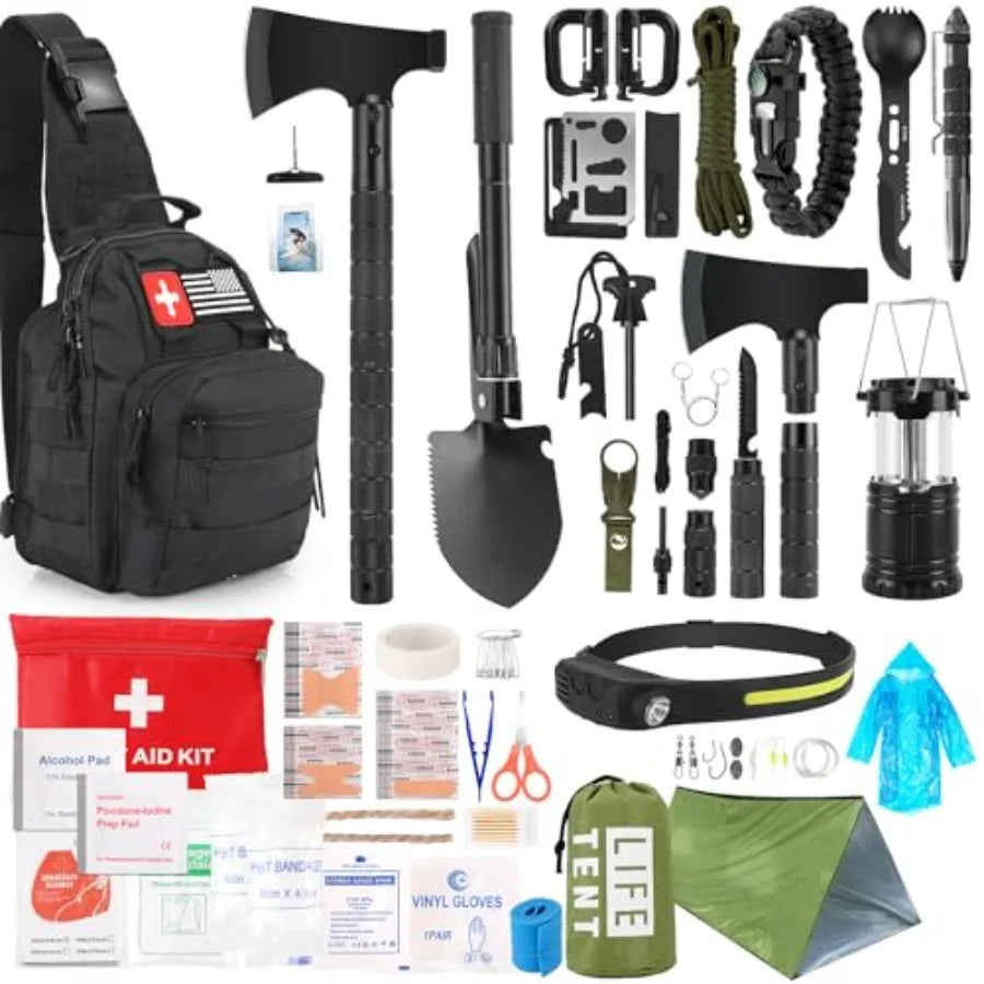 268 Piece Emergency Survival Kit.