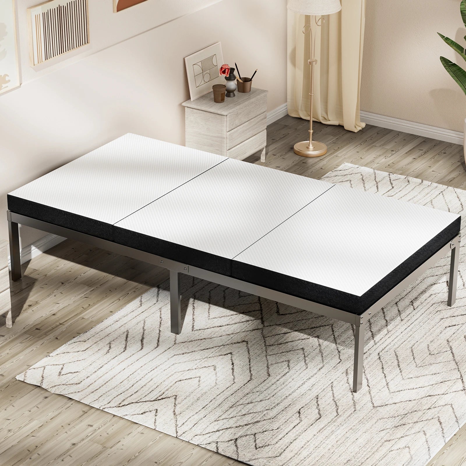 Tri-Fold Memory Foam Mattress.