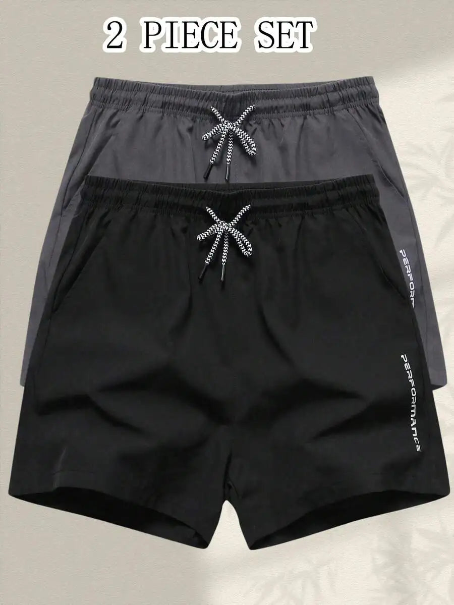 2PCS Men's Sport Shorts.