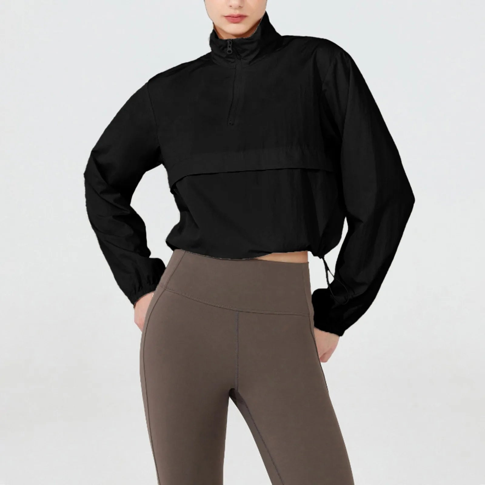 Women's athletic casual jacket by Your Outdoors n' More, featuring a lightweight design and sporty style, shown in a versatile outdoor setting.