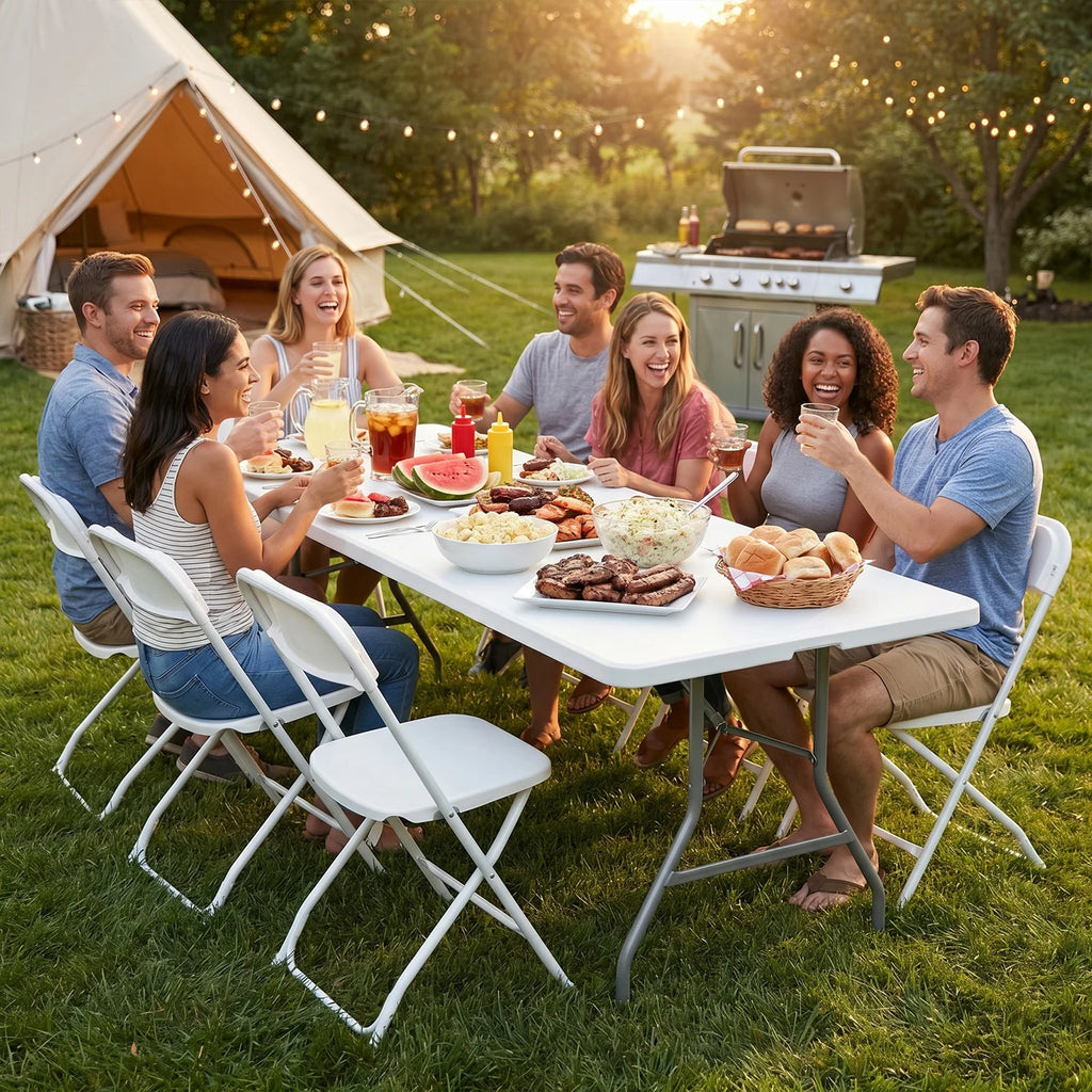 Portable Folding Outdoor Indoor Table.
