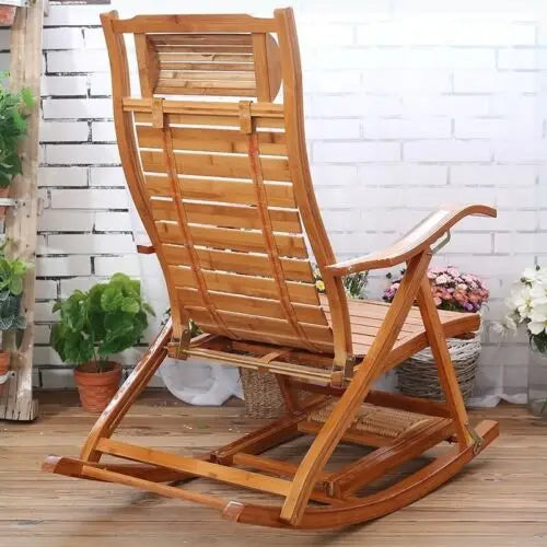 Heavy Duty Folding Rocking Chair.