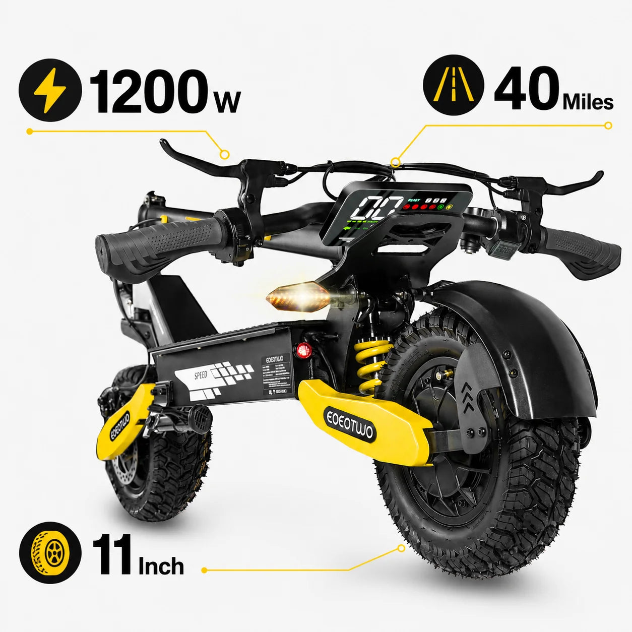 1200 W Off Road Electric Scooter.