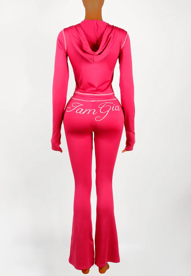 Women's 2 Piece Set Causal Street Outfits.