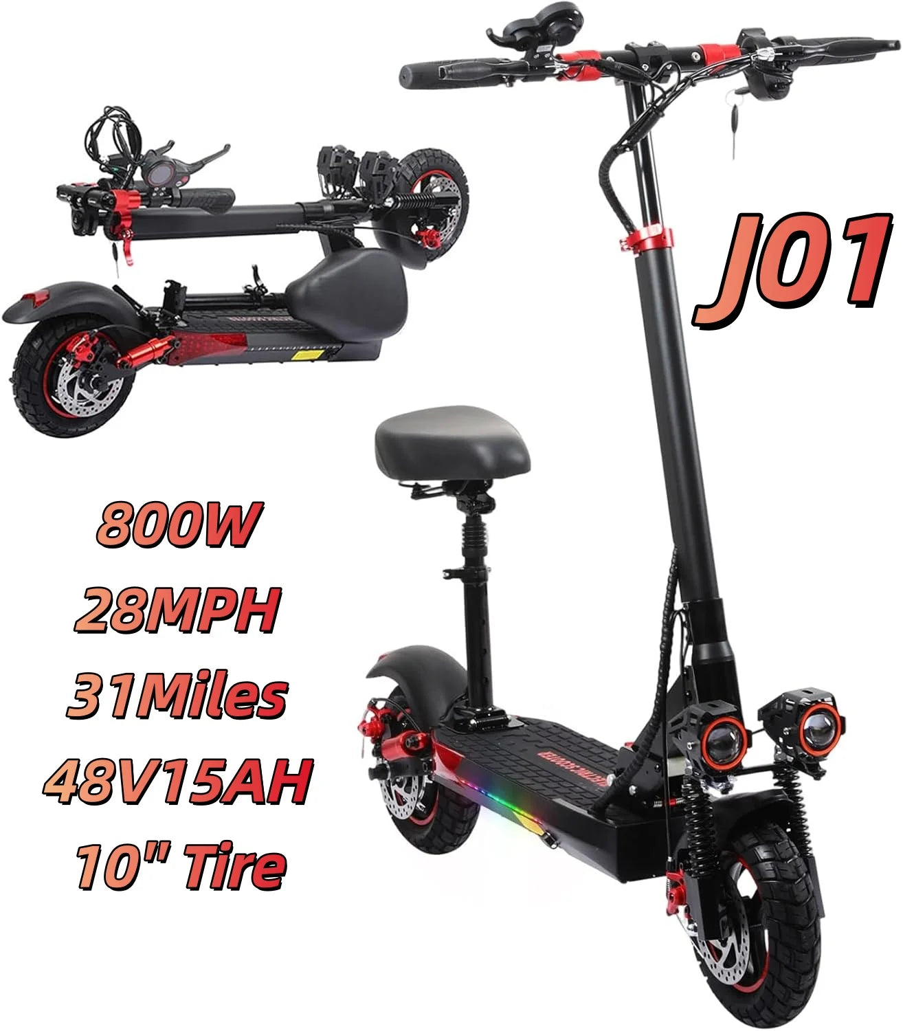 1200 W Off Road Electric Scooter.