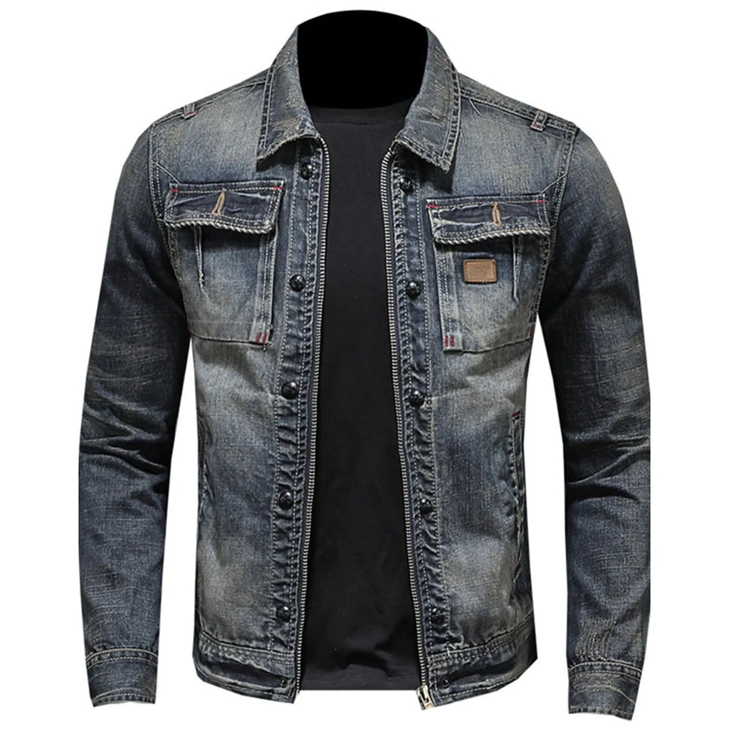 Men's Vintage Denim Jacket.