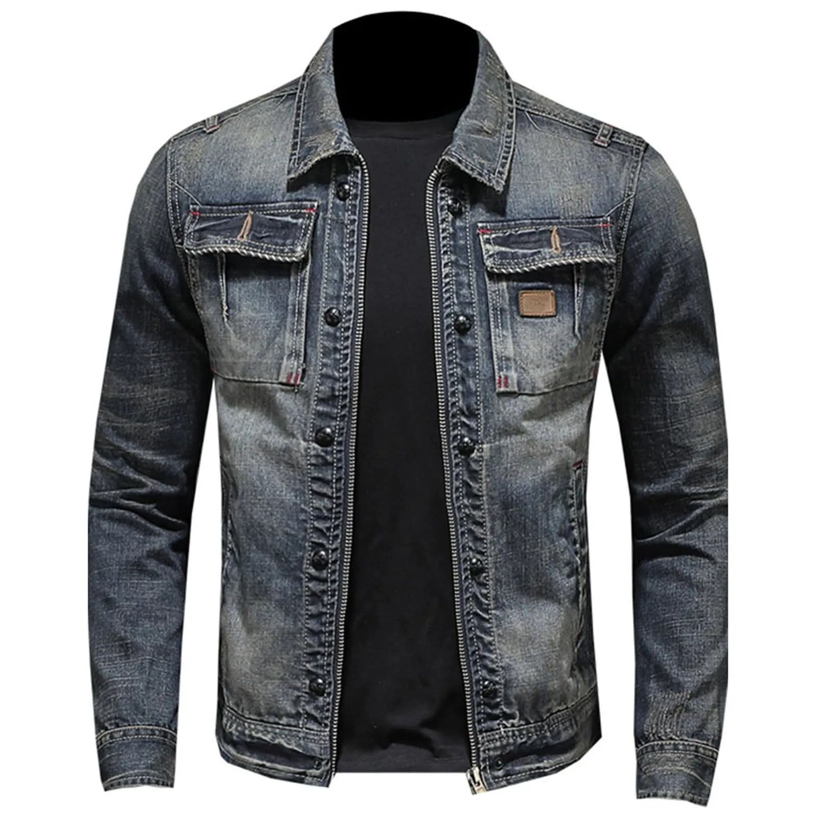 Men's Vintage Denim Jacket.