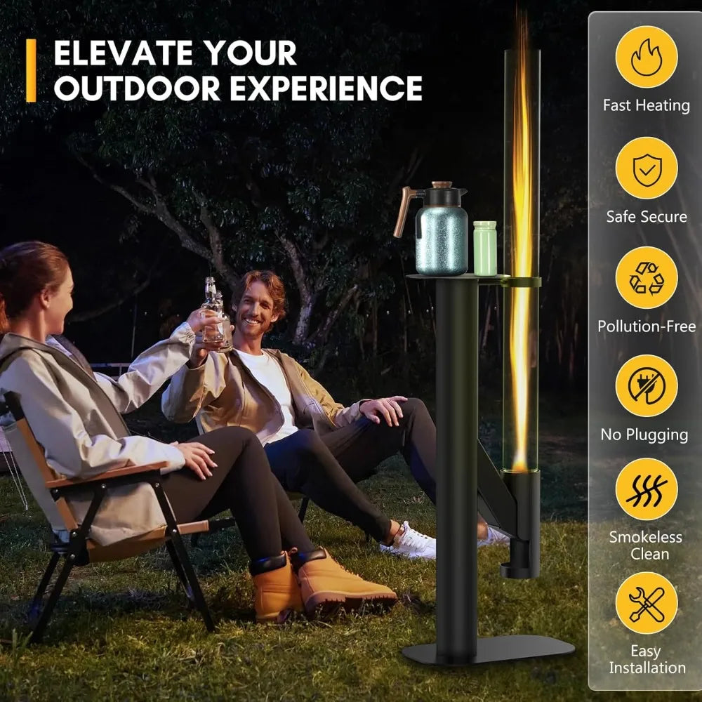 Outdoor Wood Pellet Heater.