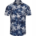Men's Hawaiian shirt by Your Outdoors n' More featuring colorful tropical floral pattern and lightweight fabric.