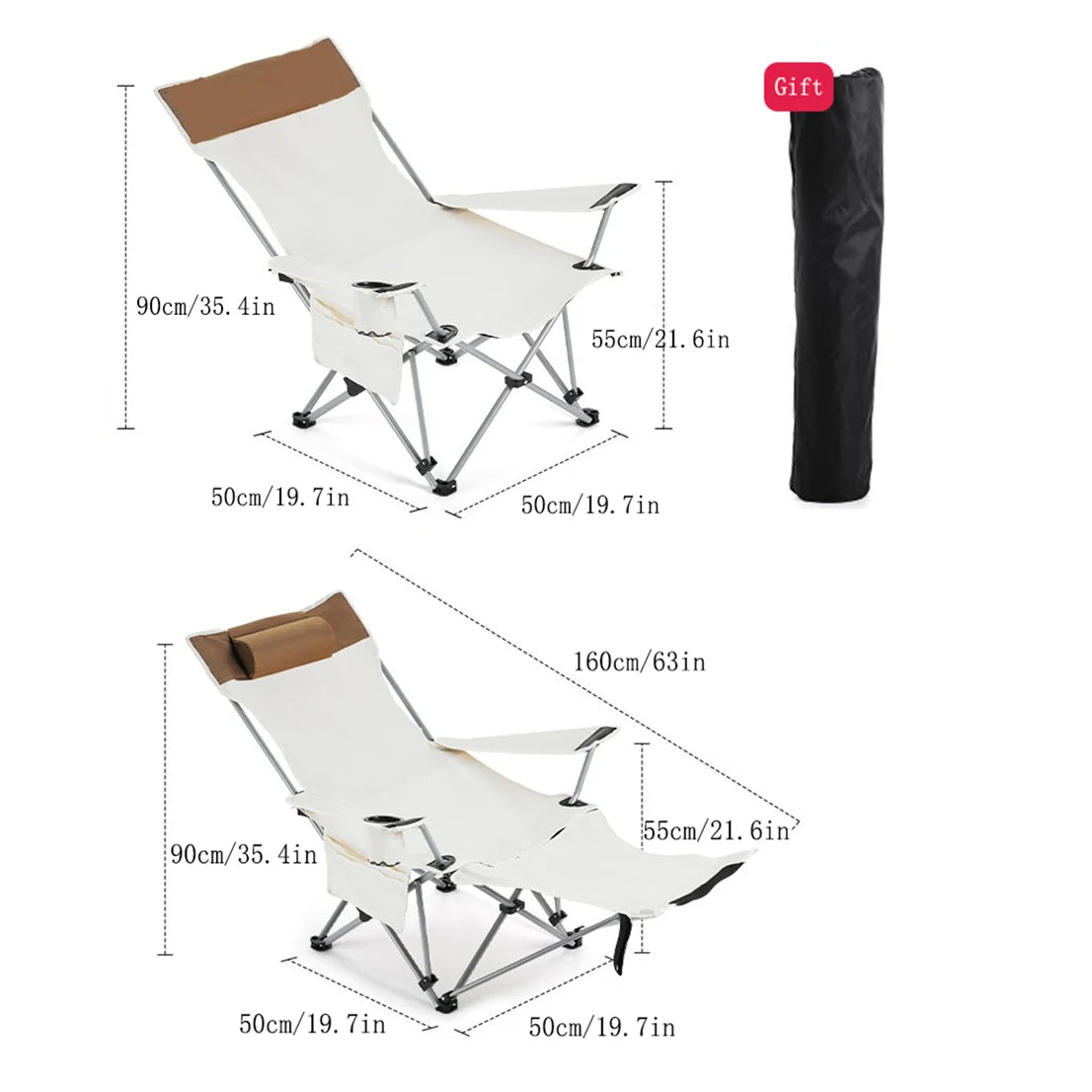 Foldable and Portable Camping Chairs