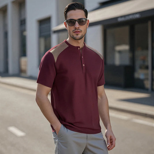 Men's Lightweight V-Neck T-Shirt.