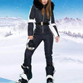Women's Winter Outdoor Sports Jacket Jumpsuit.