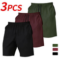 Men's 3-piece quick-dry shorts set.