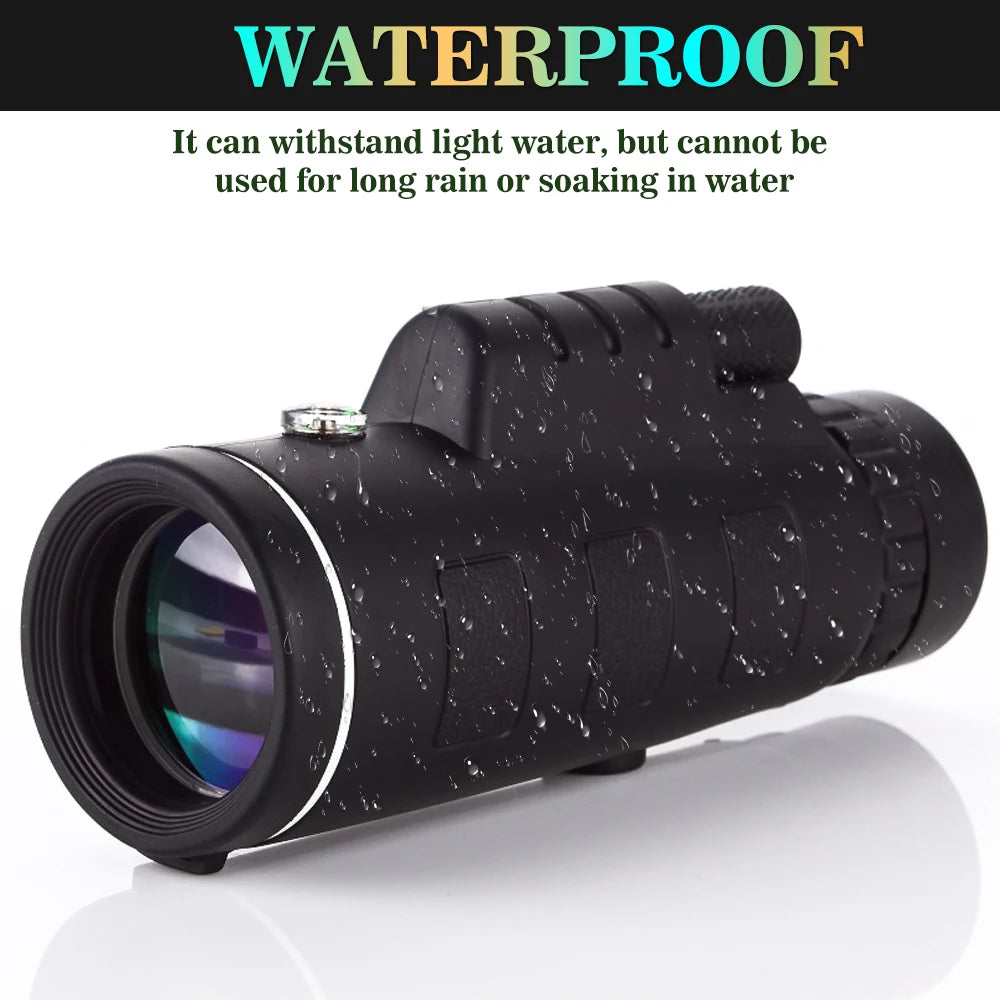 Monocular Telescope 80x100 High Power HD Monocular.