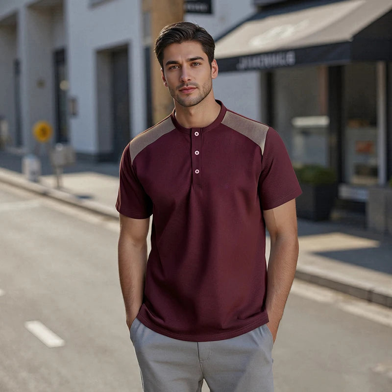Men's lightweight V-neck T-shirt from Your Outdoors n' More, shown in a comfortable fit and soft fabric.