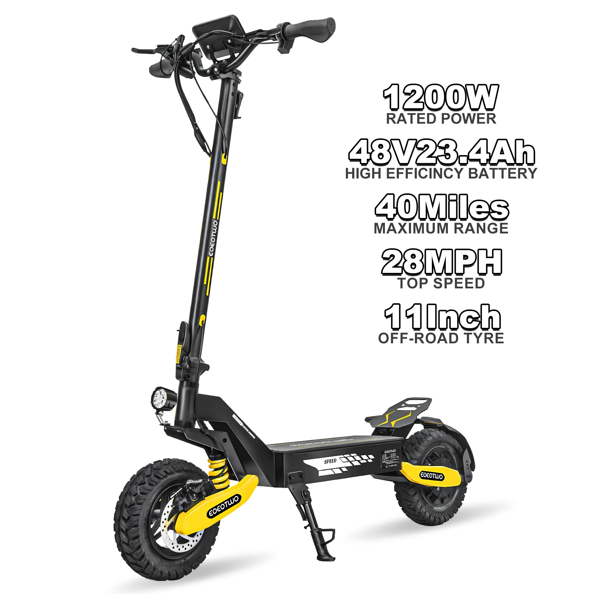 1200 W Off Road Electric Scooter.