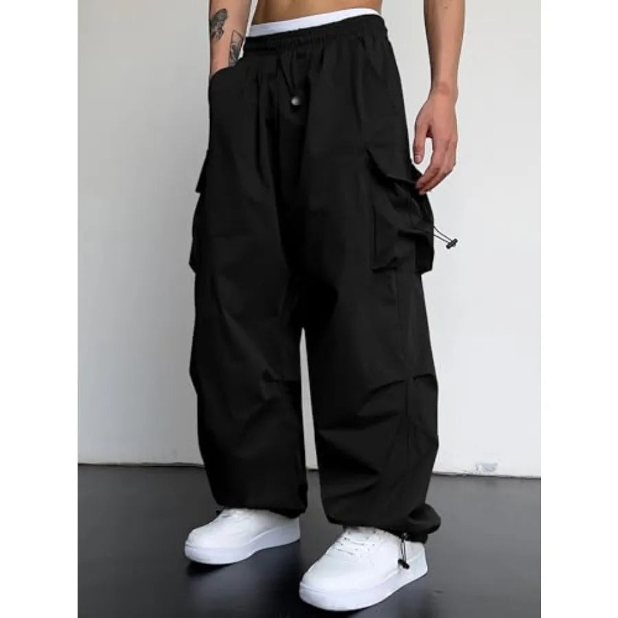 Men's Baggy Cargo Pants.