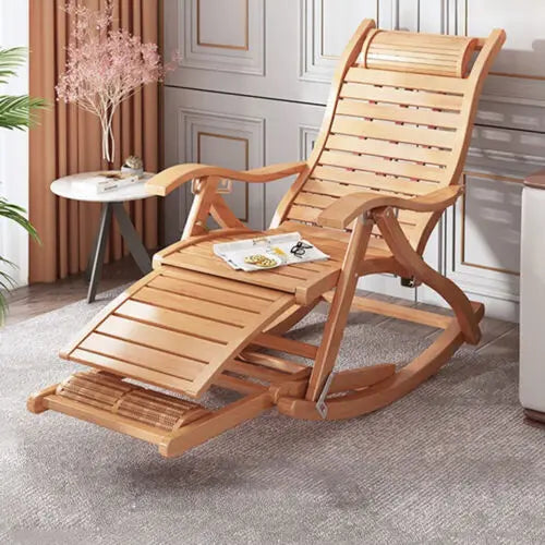Heavy Duty Folding Rocking Chair.