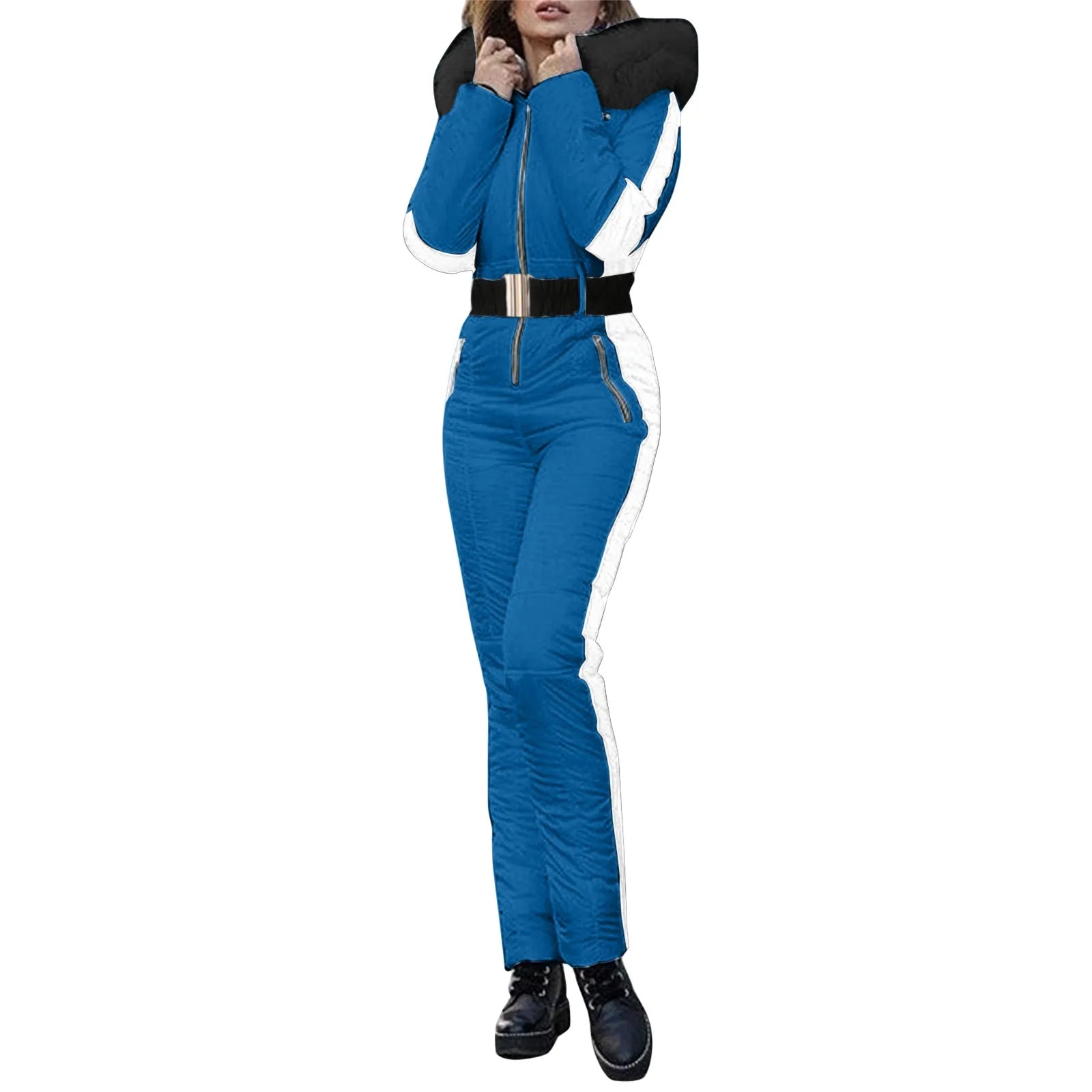 Women's Winter Outdoor Sports Jacket Jumpsuit.