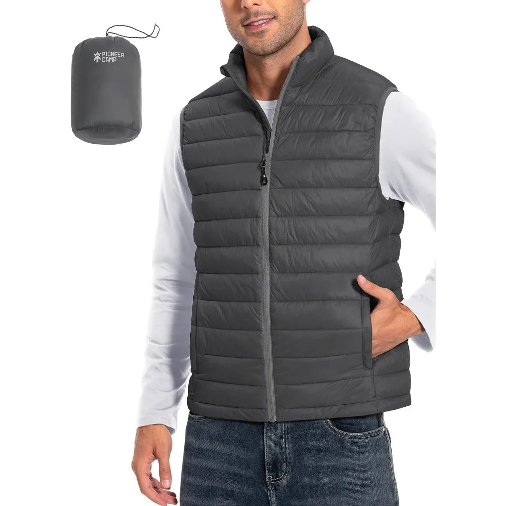 Men's Lightweight Puffer Vest.