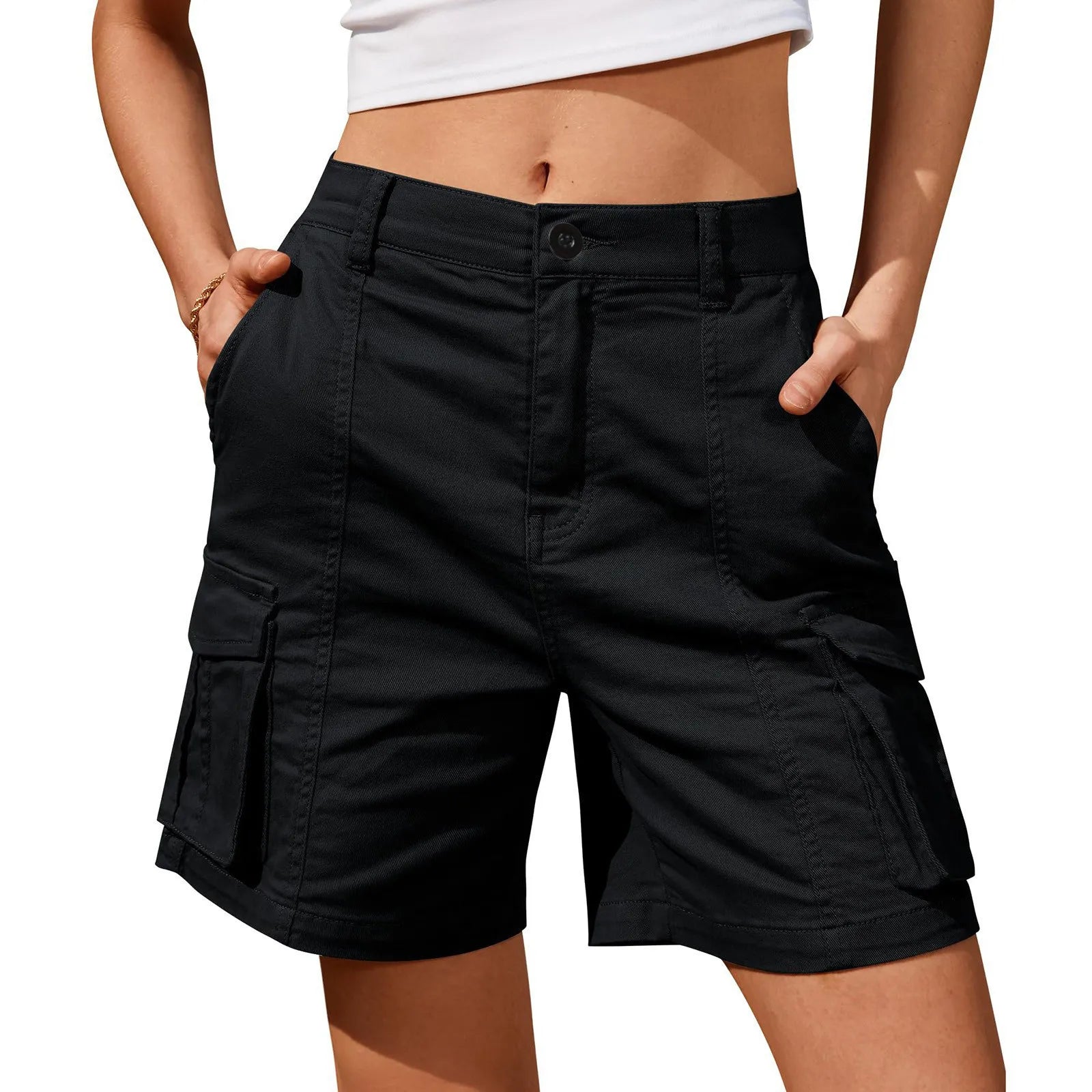 Women Cargo Shorts.