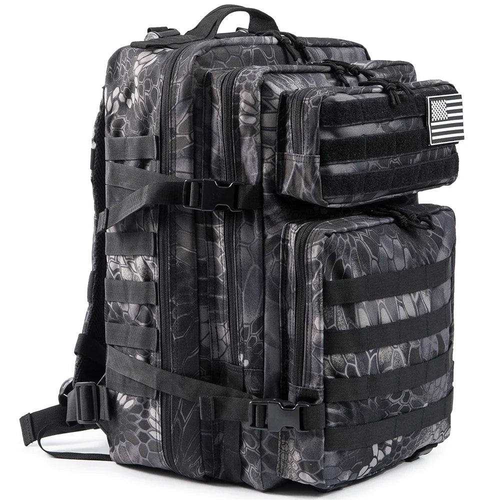 45 L Tactical Outdoor Backpack.
