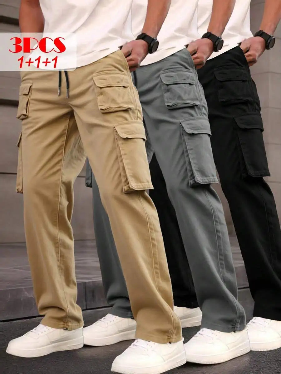 3-Pack Men's Cargo Pants.