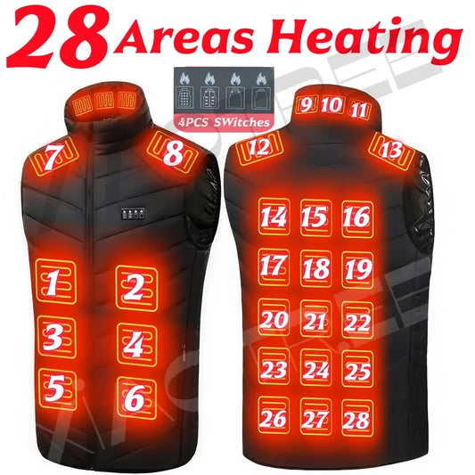 Heated Vest Jacket for Men and Women.