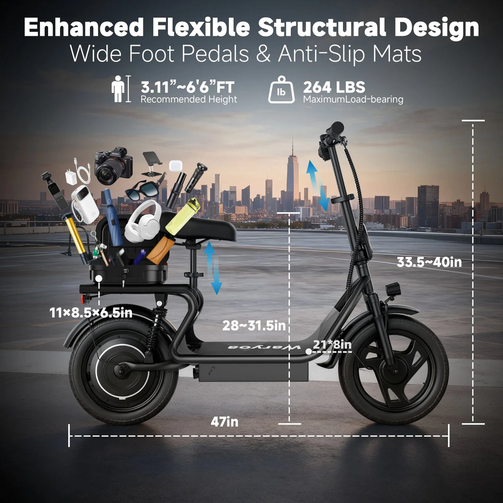 500W 14 inch Electric Bicycle with Box.