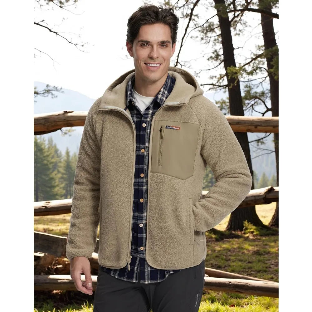Men's Polar Fleece Warm Jacket.
