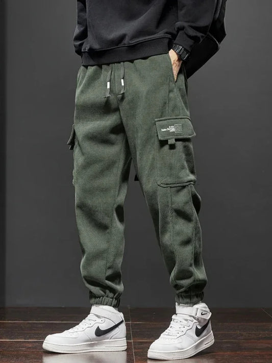 Elastic Waist Casual Pants.