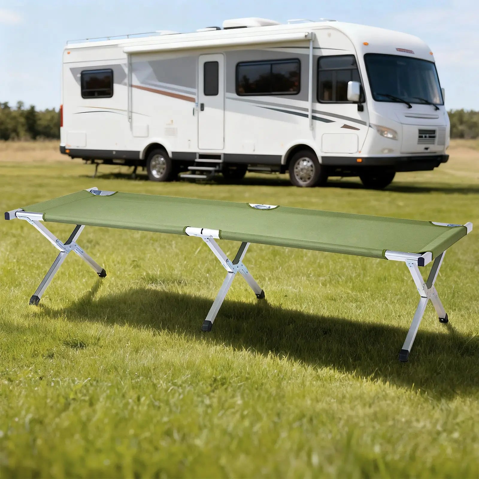 Portable Folding Camping Cot.