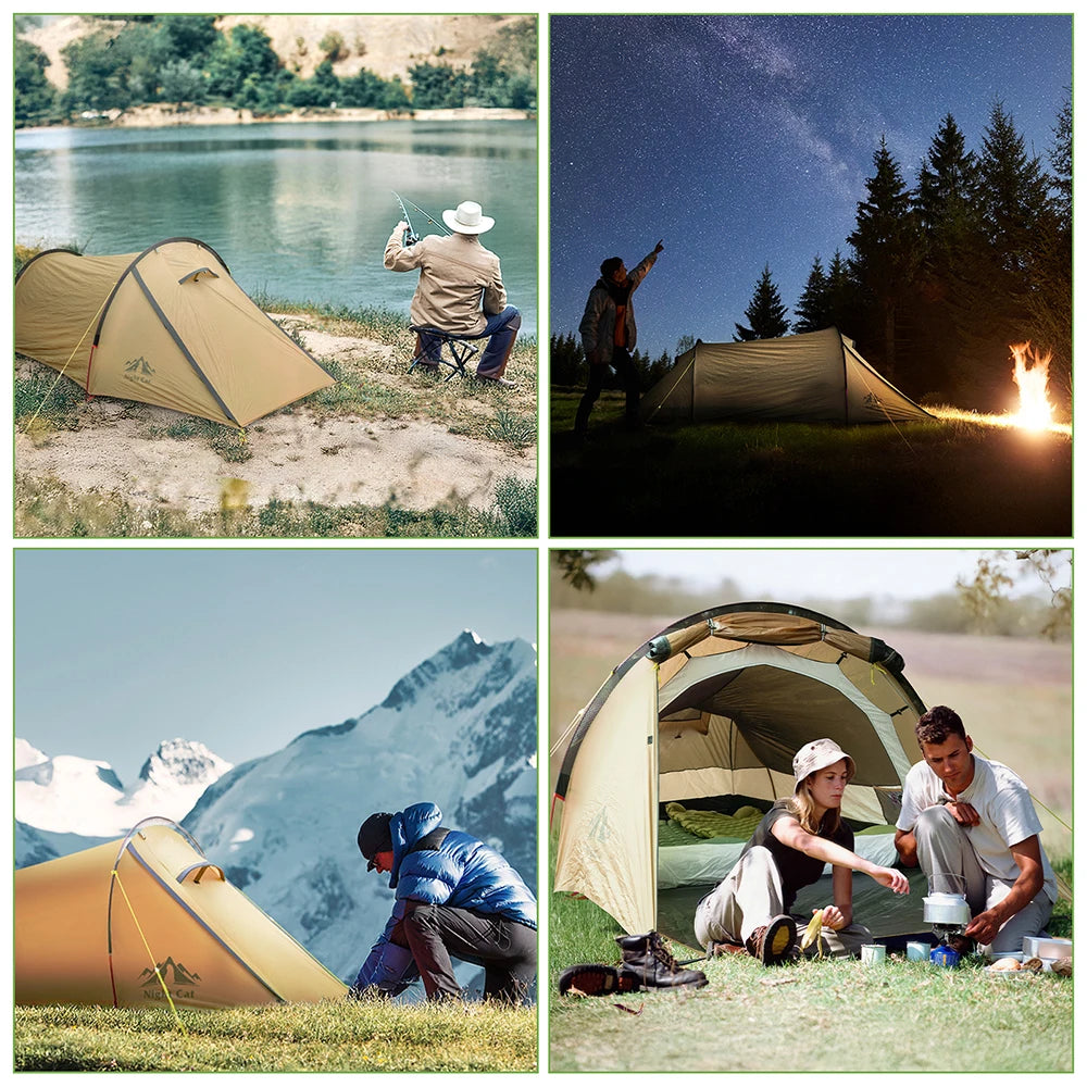 Waterproof Backpacking Tent for Camping.