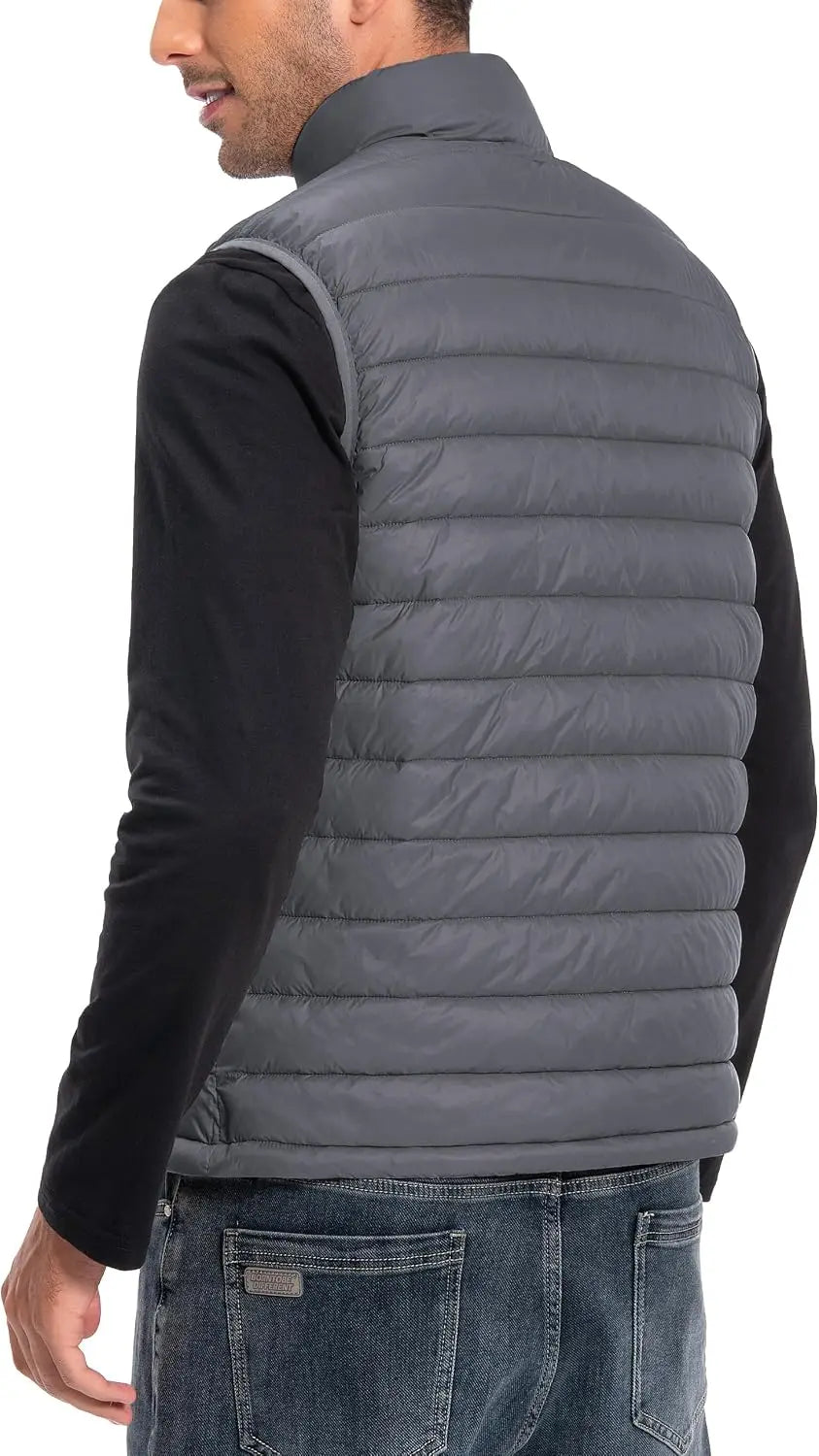 Men's Lightweight Puffer Vest.