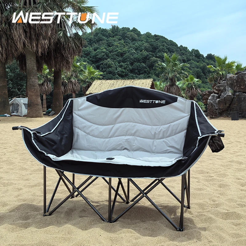 Heavy Duty Outdoor Double Camping Chair