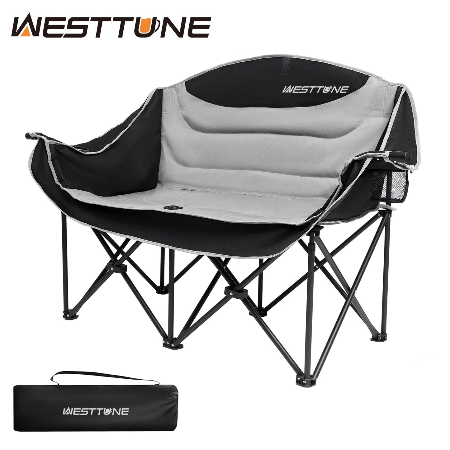 Heavy Duty Outdoor Double Camping Chair